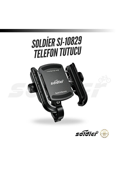 Generic Brand SOLDIER SJ-10829 SUPORT TELEFON CU MODUL DE VIBRAȚII (CU APUȚIU...