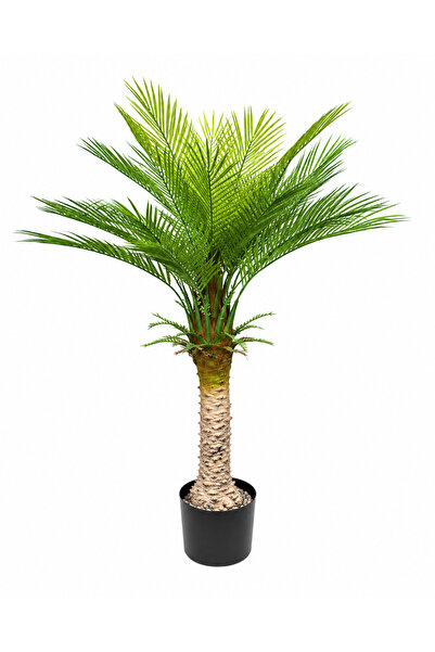LEIHMANN Palmier artificial cu ghiveci, aspect realist, planta decorativa pen...