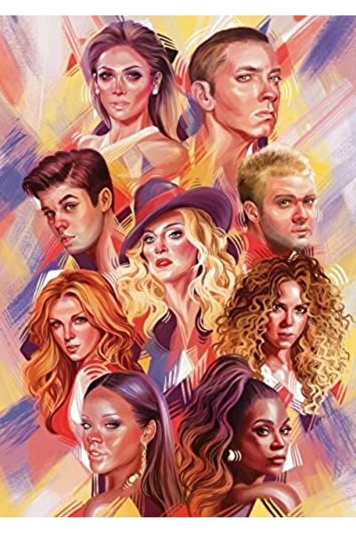 Yıldızan World Music Stars 2000 Piece Puzzle 931845