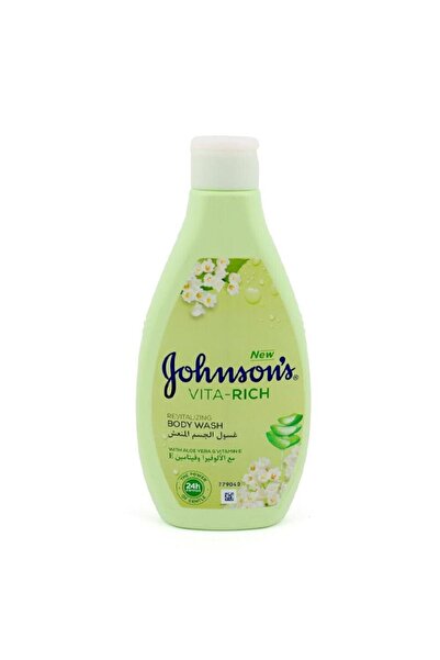 Johnson's غسول الجسم فيتا ريتش |   مرطب بالألوفيرا وفيتامين إي