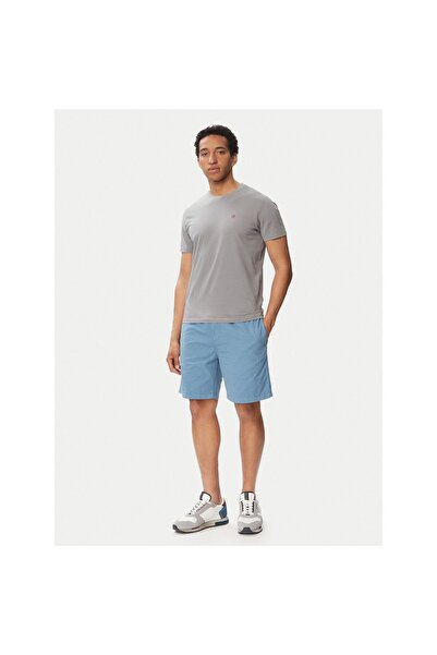 Napapijri Pantaloni scurți sport bărbați NP0A4G5EB9A1 Albastru
