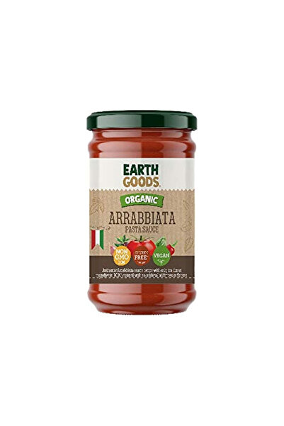 Earth Goods Organic Arrabbiata Pasta Sauce - vegan, GMO free, gluten free 350 gr