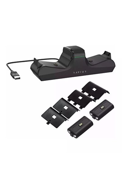 RAPTOR HARDWARE Βάση φόρτισης διπλών χειριστηρίων XBOX One S/X ; XBOX Series ...