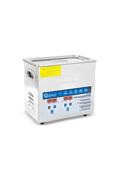 GEKO Aparat de curățare cu ultrasunete, 120 W, capacitate 3 l, G81290