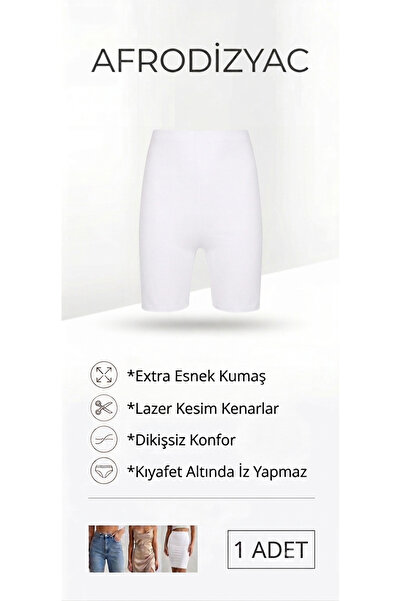 Afrodizyac Laser Cut Seamless Non-Marking Gathering Ghost Shorts