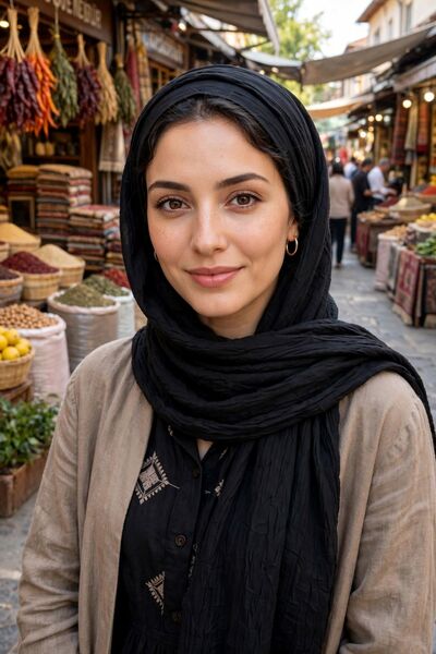 Beyce Black Thin Headscarf 1 Piece Quality Useful Beautiful Stylish