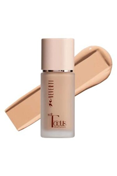 Neverti Nefertti Soft Focus Future Caramel Romance Foundation Cream - 32 Ml- ...