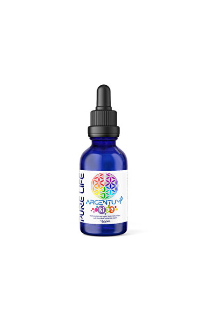 PureLife ARGENTUM+® KIDS 15ppm 30ml cu pipetă
