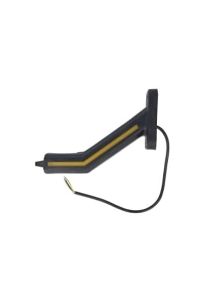 WAS Lampa Gabarit Dreapta Alb/Portocaliu/Rosu Led Suprafata Lungime Cablu 400...