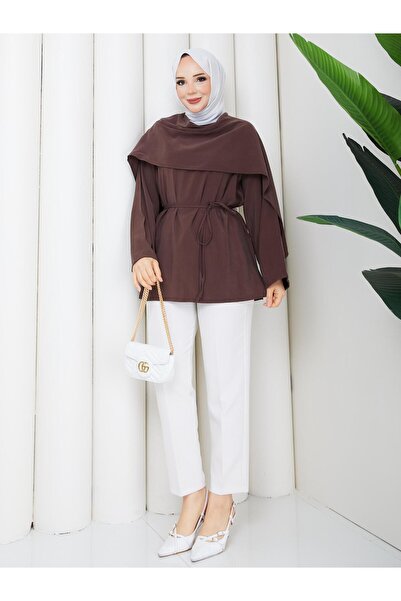 exxitcollection Modal Fabric Mobile Cape Women's Top Tunic - Women's Long Sle...