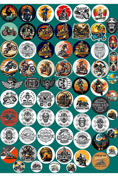 TELLGRAF Adventure Themed Sticker Set (21X30 cm 1 Set)