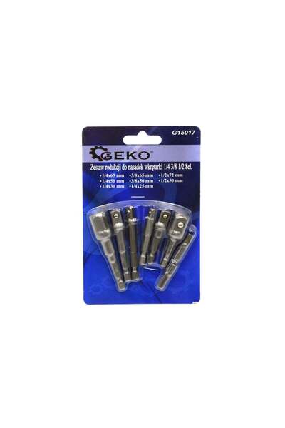 GEKO Set de extensii de 8 biți pentru mandrina G15017