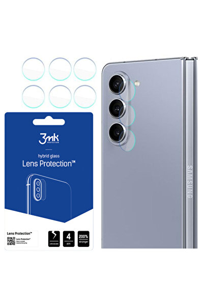 3MK Lentilă Hibridă de Sticlă Pro Pentru Samsung Galaxy Z Fold 5 Protecție Fr...