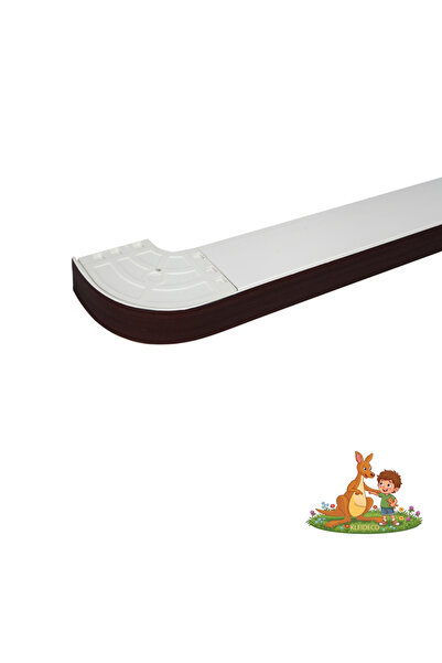 KLEIDECO Sina perdea PVC Kleideco, model DORTMUND, 3 canale, cu masca decorat...