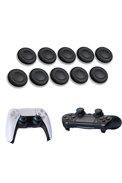 Choice5 أغطية عصا التحكم البديلة لجهاز Xbox 4PCS وPS5/PS4، مناسبة لجهاز بلايس...