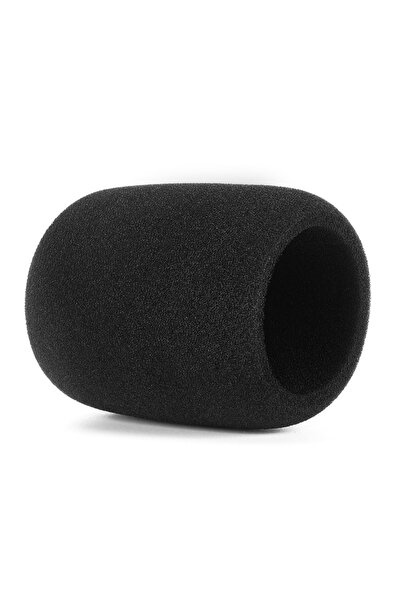 Choice Black Replacement Mic Windscreen Cover Flocked Sponge Foam Windproof M...