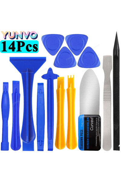 Choice3 14x Repair tools Plastic Triangle Pry Shovel Tool, LCD Screen Opening...