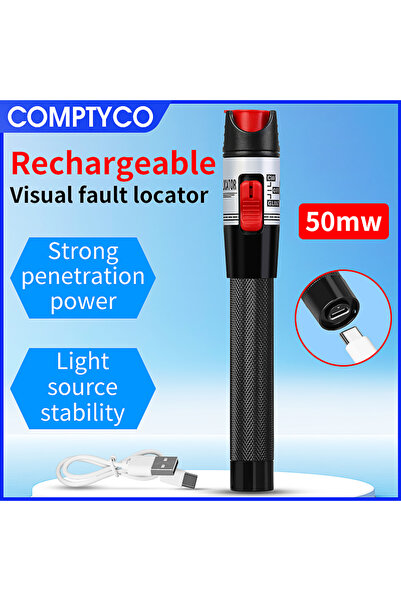 Choice3 Rechargeable 50MW Rechargeable Visual Fault Locator 15MW/30MW/50MW VF...