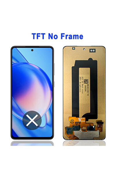 choice2 شاشة عرض TFT بدون إطار من نوع Super AMOLED LCD لهاتف A53 5G مع لوحة ل...