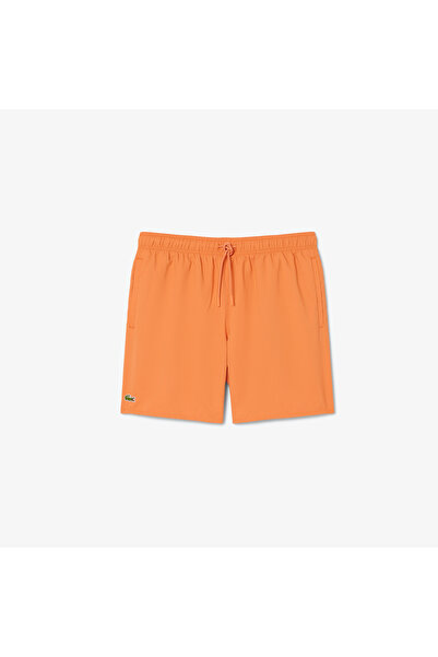 Lacoste Erkek Turuncu Deniz Şortu