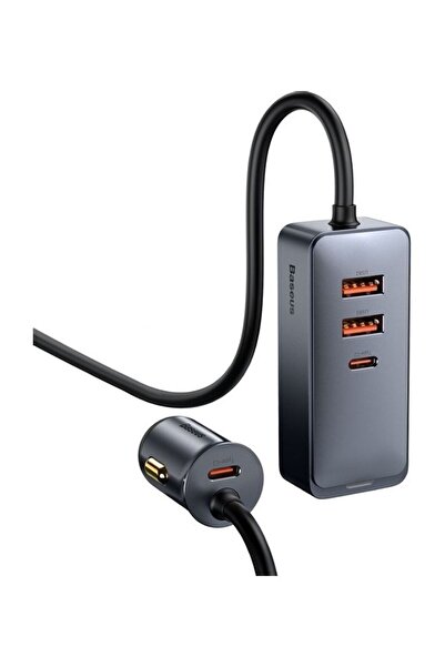 Baseus 120W Multi USB Car Charger [QC3.0 & PD 3.0] 30Wx4 Ports Fast Car Charg...