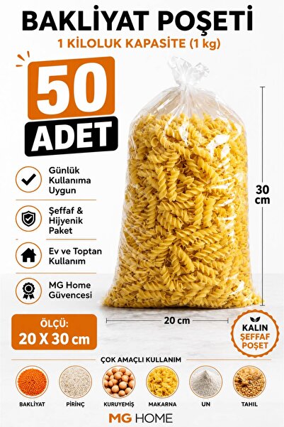 VENON 50 Pieces | |   20X30 Thick Transparent Bag Thick Grain Packaging Bag |...