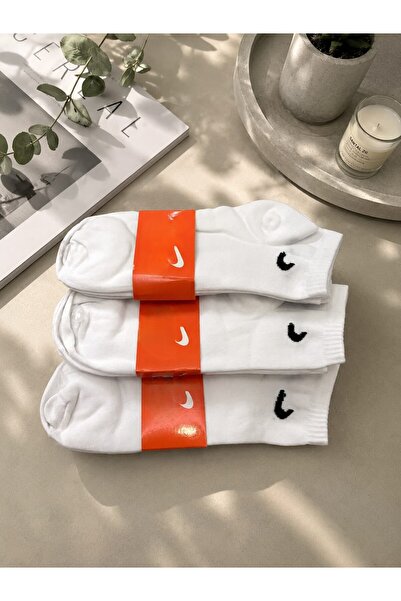 your trend socks 12 Pairs Unisex White Ankle-Length Booties Socks Anti-Sweat,...