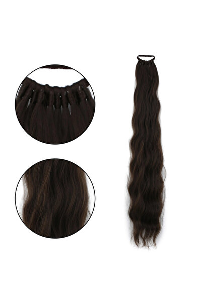 colezium Rubber Buckle Ponytail Water Brown / Dark Auburn
