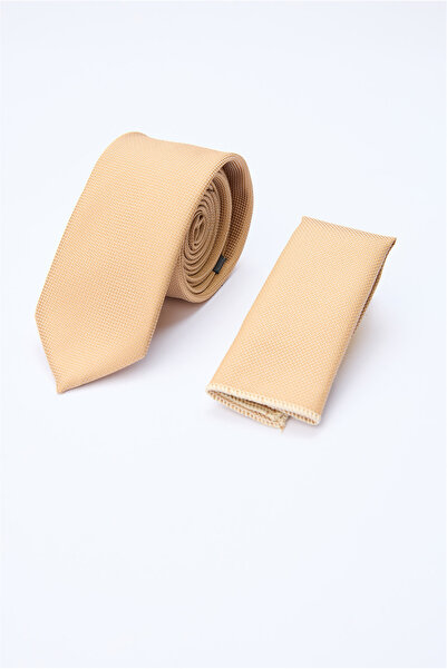 İmza Beige Bird Eye Pattern 6 cm Tie 1090260100