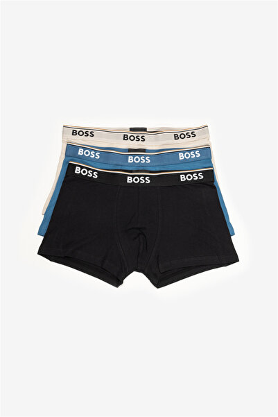 BOSS Trunk 3P Power Erkek 3lü Boxer Çok Renkli