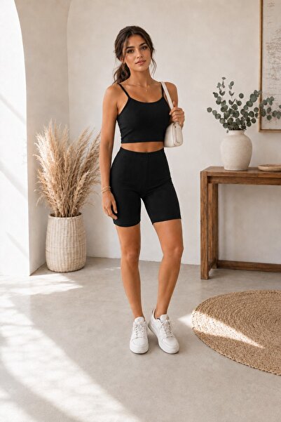 unika boutique Kadın Şortlu Kaşkorse Takım