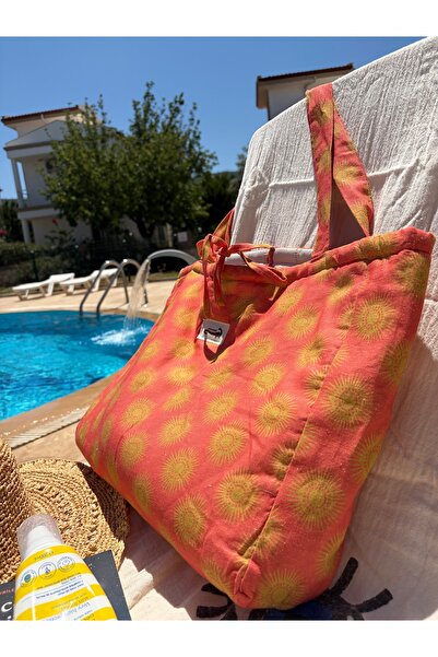 Dizamor Design Plaj çantası el yapımı kol çantası