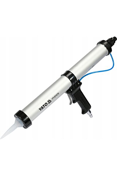 yato Dozator pneumatic de pastă siliconică 600 ml aluminiu YT-67470