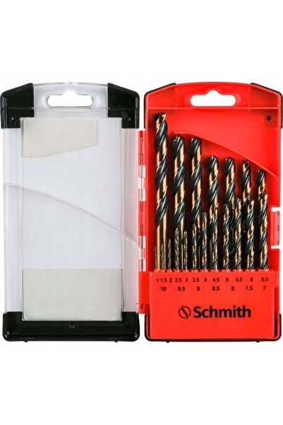SCHMITH SET DE BROȘE PENTRU METAL HSS PRO 19 BUC. CU VALIZĂ SQWMP-011