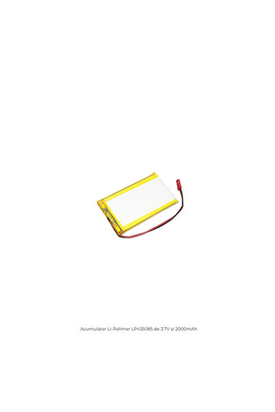 Akyga Acumulator de 3.7V și 2000mAh Li-Polimer LP435085