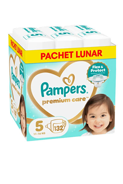 Pampers Πάνες Premium Care Μέγεθος 5 για 11-16 κιλά, 132 τεμάχια