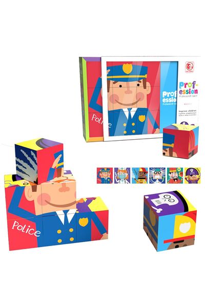 ToyMarkt ΚΥΒΙΚΟΙ ΣΧΗΜΑΤΕΣ 9 ΤΕΜ., 6 σε 1, ΕΠΑΓΓΕΛΜΑΤΙΚΟΙ ΣΧΗΜΑΤΙΣΜΟΙ 26x20x7ε...