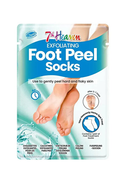 7th Heaven Mască exfoliantă pentru picioare, 1 pereche