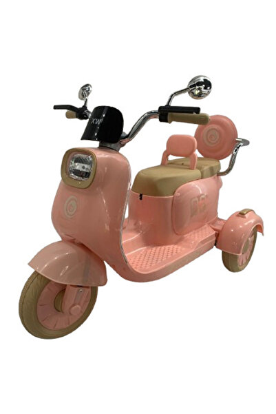 Kinderauto Trotinetă electrică roz perlată pentru copii
