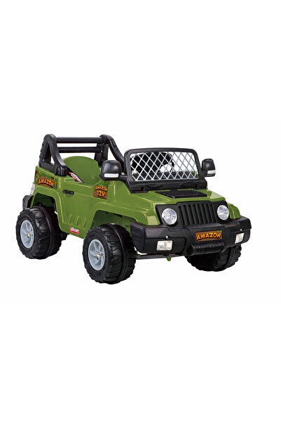 OEM CHAMPION JEEP AKÜLÜ UZAKTAN KUMANDALI ARABA 12V YEŞİL