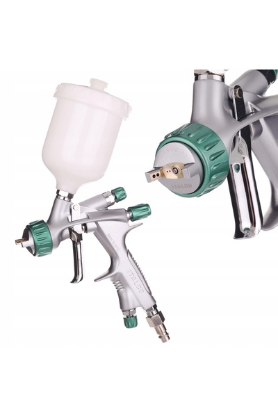 ITALCO Pistol de vopsit MINI SHINE Duză 1,2mm HVLP pentru reparații 250ml