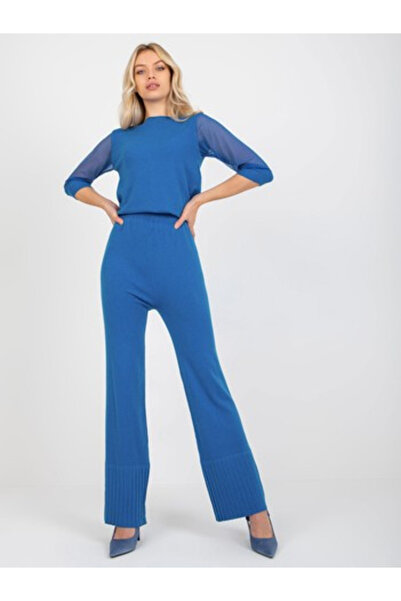 COCO ANGELO Women's Pants, COCOANGELO, Viscose, Dark Blue, model VI-SP-20284.08P