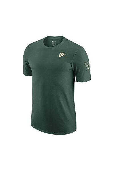 Nike MIL M NK ES NBA SS CLUB TEE FV9055-323 Πράσινο XL