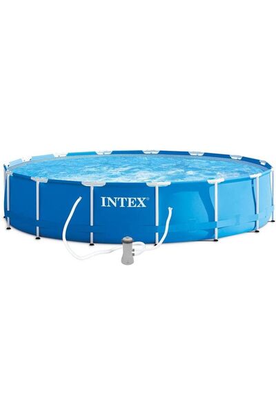 Intex Πισίνα 457x122εκ. Μεταλλικός Σκελετός ™   Κωδικός 28242