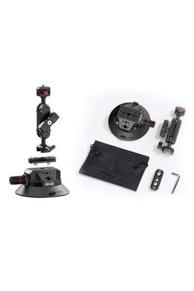 ulanzi Ventuză mare SC02 SC-02 11.5cm cu articulație MagicArm de 1/4 inch