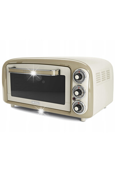 ARIETE Mini cuptor Opiekacz Vintage 979 1380W 18 Litri Bej