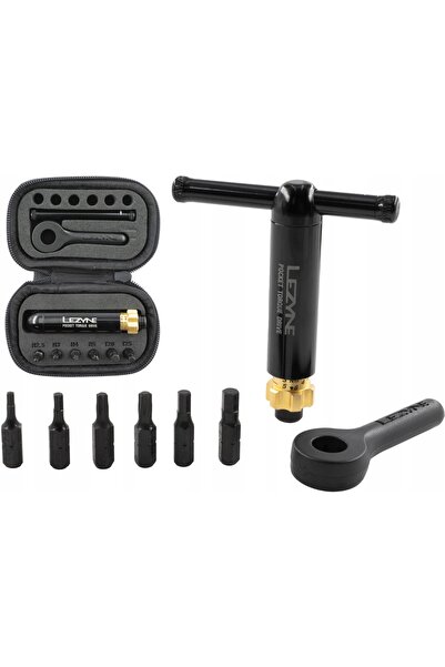Lezyne Cheie dinamometrică de buzunar multifuncțională 2-6Nm
