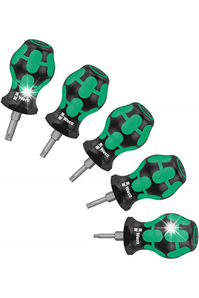 Wera Werk WERA Set de șurubelnițe Torx scurte TX 1, 5 bucăți.