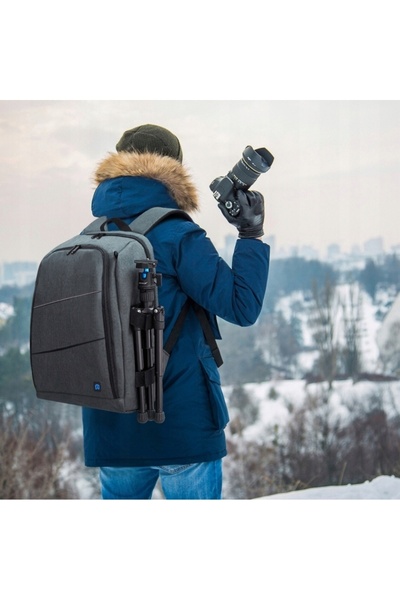 PULUZ Rucsac fotografic Geantă pentru aparat foto Obiectiv Tabletă Impermeabil