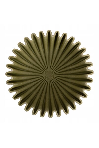 Present Time MISCA DECORATIVA PLASTIC VERDE 20X20X6,5 CM